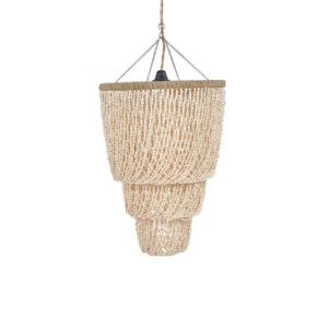 Lustre en coquillages Lagoon – Naturel – M