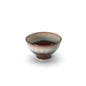 Bol en céramique brun-gris – S