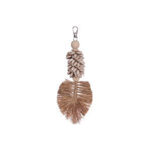 Porte-clés Feuille Komodo – Naturel