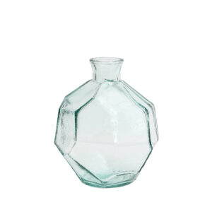Vase Origami Rond – Bleu
