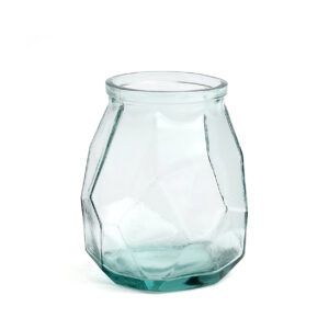 Vase Origami Large — Bleu