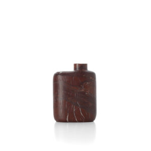 Vase en marbre Rosso Levanto – Rouge Bordeaux – Bas
