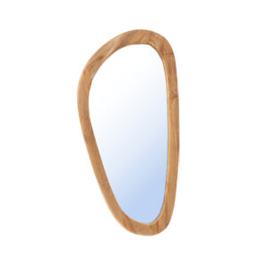 Miroir Organique en Teck – XL