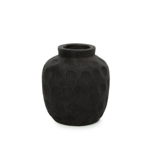 Vase en terre cuite noire – The Trendy Vase S
