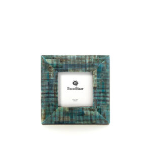 Cadre photo Ocean Ripple – Turquoise – 10x10