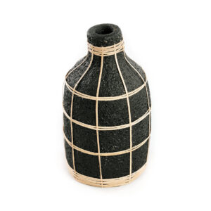 Vase Whoopy Noir Naturel – Grand