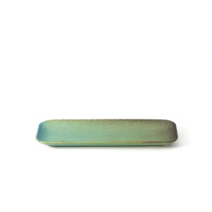 Assiette rectangulaire céramique Lagoon – L