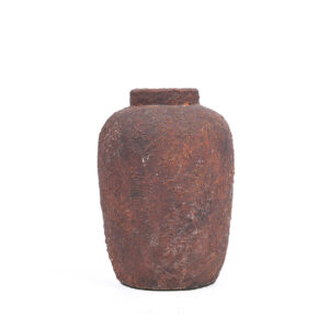 Vase en terre cuite Clay Echo – Bordeaux – S