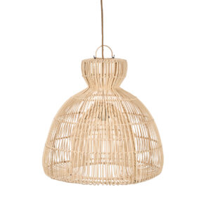 Suspension en rotin Matcha Whisk – Naturel – M