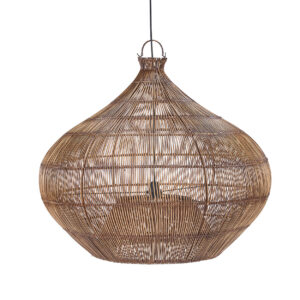 Suspension Calebasse Desert - Noyer Foncé - L