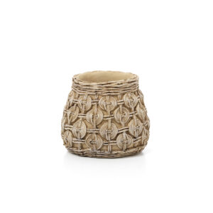 Cache-pot en béton The Knot — Taille M