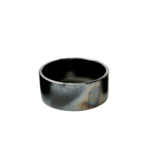 Coupelle cylindrique brûlée – Noire – M