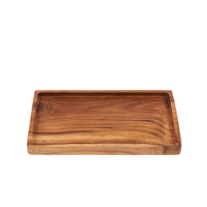Plateau de service en bois naturel - M