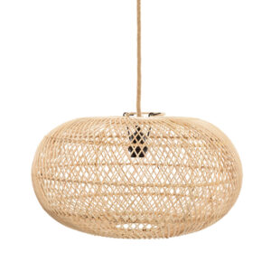 Suspension en rotin tressé The Wholly – Naturel – M