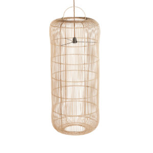Suspension Bozelo en rotin naturel – XL
