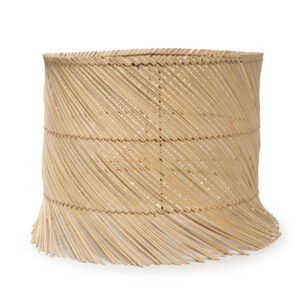 Abat-jour de table en rotin naturel