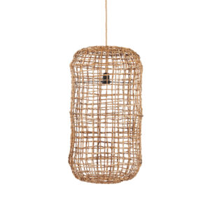 Suspension en feuille de bananier – Naturel – L