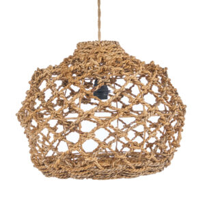 Suspension Banara en feuille de bananier – Grand modèle