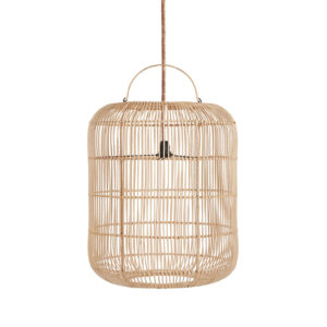 Suspension Bozelo en rotin naturel – Taille M