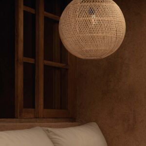Suspension Bubble – Rotin naturel – S