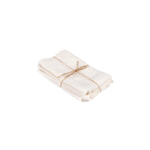 Serviette de table en lin blanc