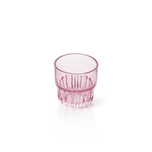 Verre Taillé Rose Blush — vue 2