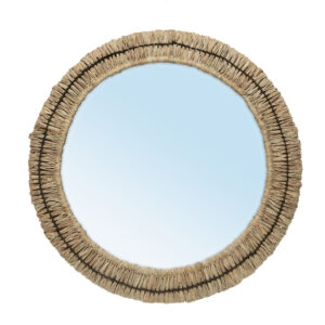 Miroir Gajih - Noir Naturel - L