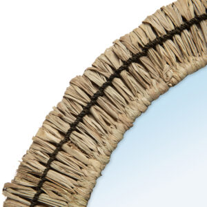 Miroir Gajih - Noir Naturel - L — vue 2