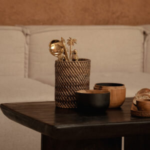Table basse Obsidian - Noire — vue 2