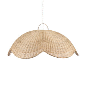 Suspension The Wave en rotin naturel – XL