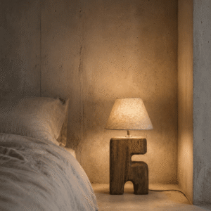 Lampe de table L'Objet - Bois brun - Petite — vue 2
