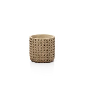 cache pot rattanrock – naturel – s