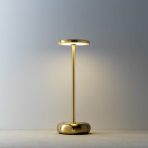 Lampe LED à poser Smooth Operator – Dorée, vue 2