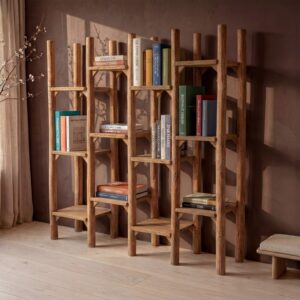 Étagère Fabulook – Bois naturel – Plusieurs niveaux, vue 2