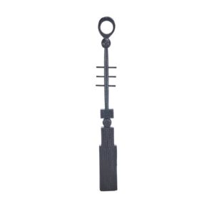 Pilier décoratif Totema – Bois noir – 190 cm