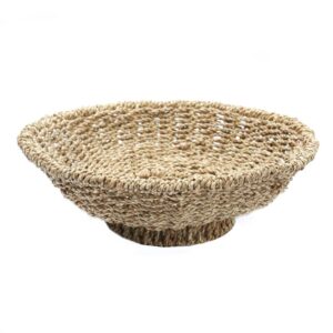 Corbeille Porto – Jonc de mer naturel – 38 cm