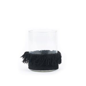 Bougeoir Oh My Gee Velours noir L