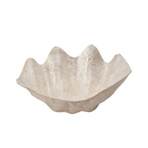 Porte-savon en nacre Blanc M