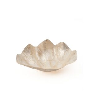 Porte-savon en nacre Blanc S