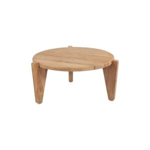 Table basse d'extérieur Seseh en teck recyclé S