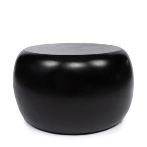 Table d'appoint Matt Noir mat 70 cm