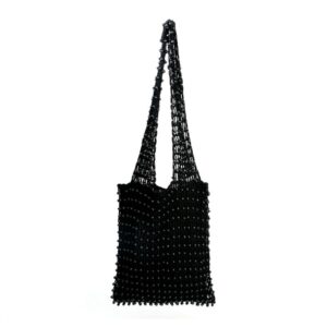 Cabas en crochet Day in Day out Noir