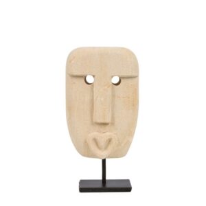 Statue en pierre de Sumba #19 sur socle