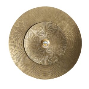 Applique murale Double Full Moon – Laiton – M