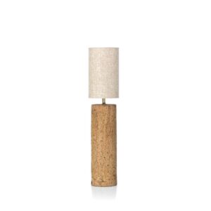 Lampe à poser Totem – Papier ton terre – M