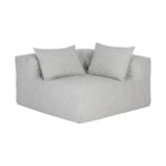 Tissu outdoor Gris chiné