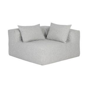 Module d'angle d'extérieur Outdoor Coin Gris chiné