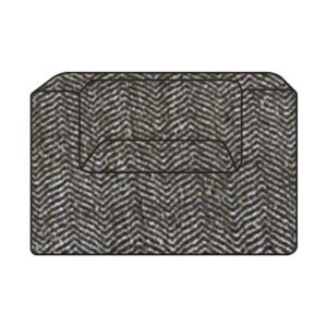 Fauteuil en chevron Slow Cub Noir
