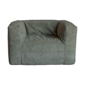 Fauteuil en moumoute Slow Cub Sauge