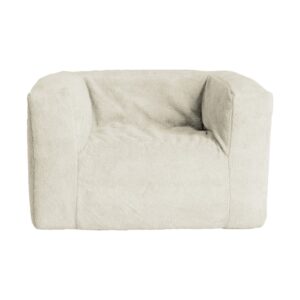 Fauteuil en moumoute Slow Cub Stone